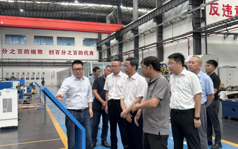 省總工會黨組書記、常務(wù)副主席呂志良調(diào)研杭機股份